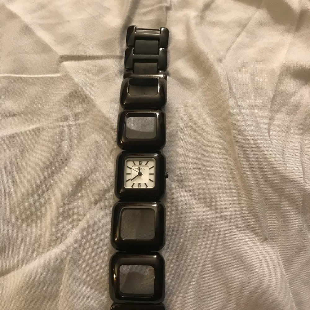 Fossil square bracelet watch